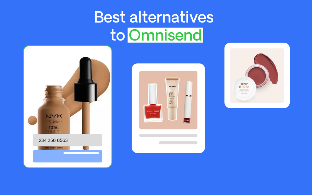 Best alternatives to Omnisend for shopify sms marketing
