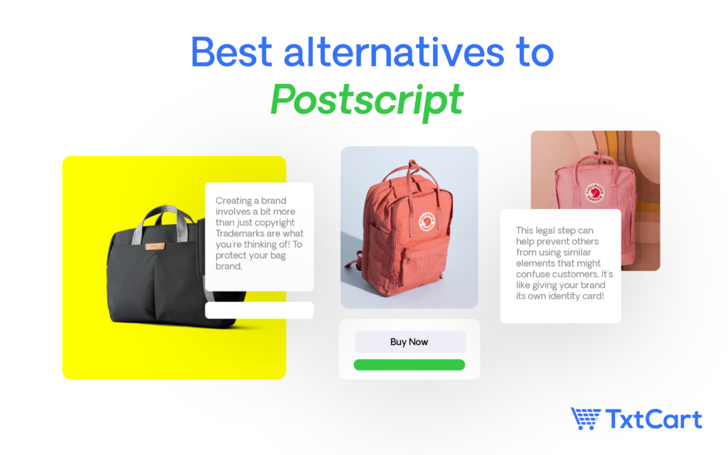 Best alternatives to Postscript for shopify sms marketing