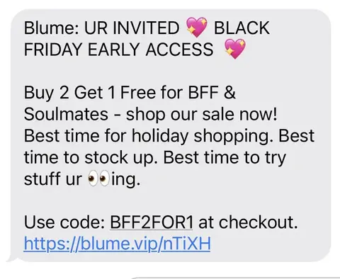 ur invited - black friday access