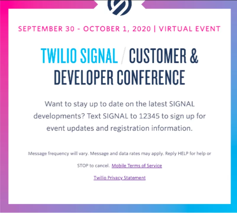 twilio keyword opt-in
