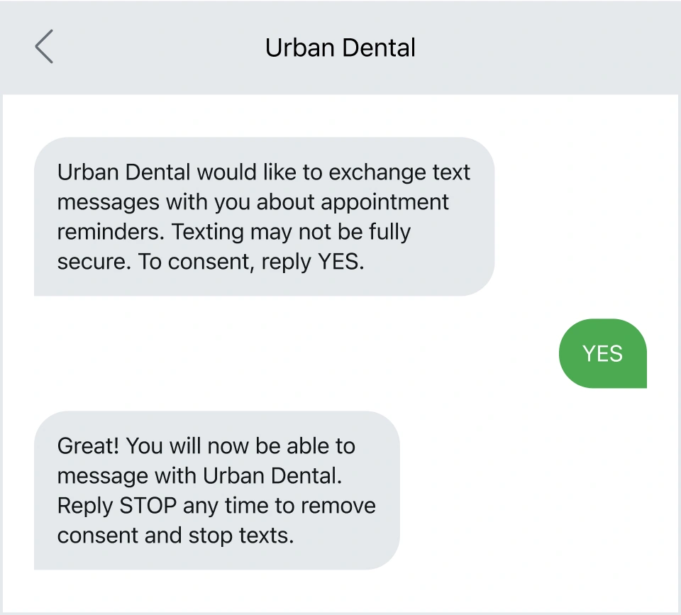 urban dental soft opt-in