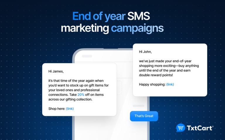 End of Year SMS Marketing Campaigns to Close the Year Strong