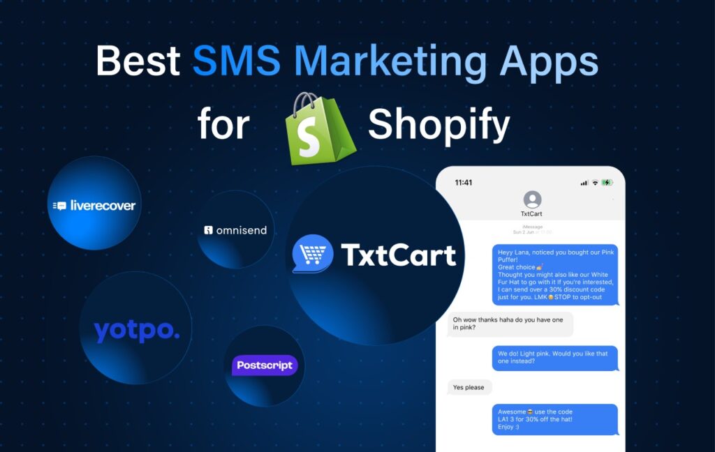 TxtCart best sms apps for shopify reviewed