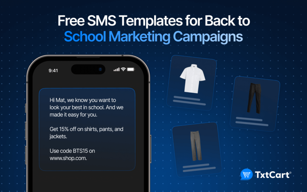 20+ Free SMS Templates for Back to School Marketing Campaigns