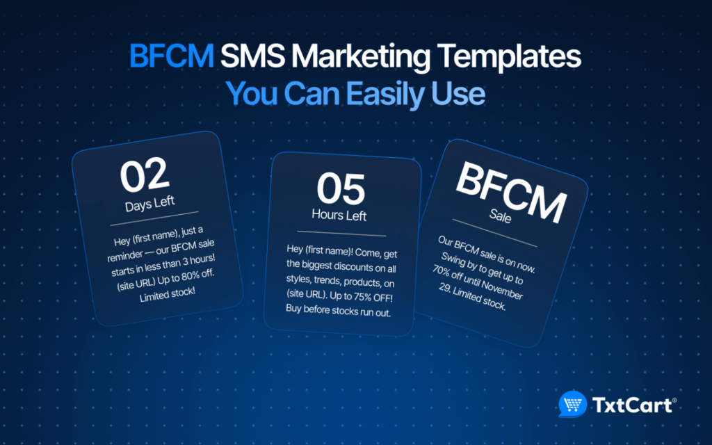 BFCM SMS Marketing Templates You Can Use to Get More Sales (2024)