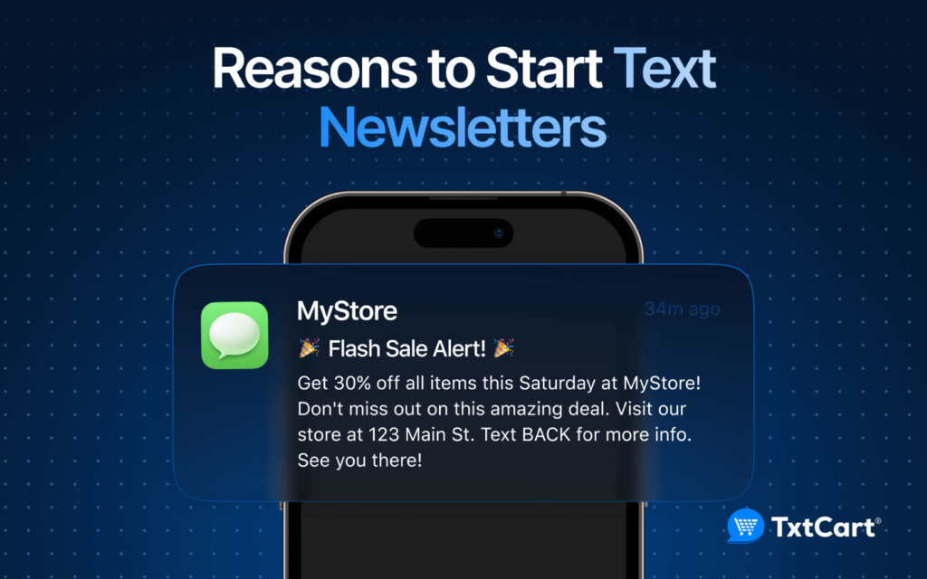 Reasons to Start Text Newsletters for marketing