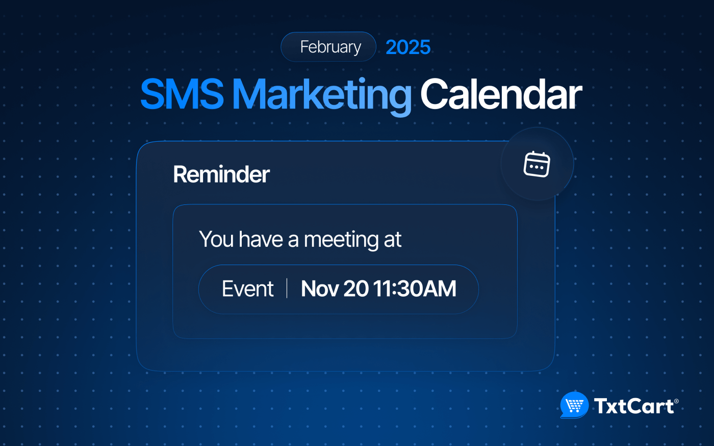 SMS Marketing Calendar – February