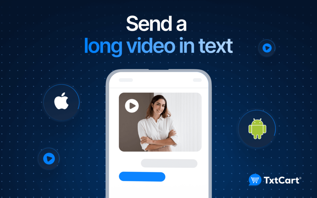 Send a long video in text