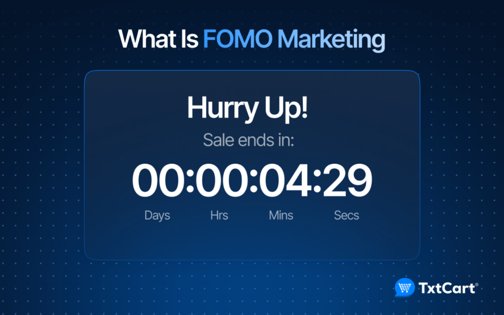 What Is FOMO Marketing and How to Use It in Shopify Text Marketing