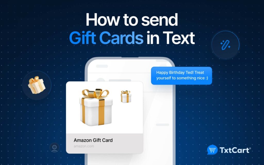 gift cards text