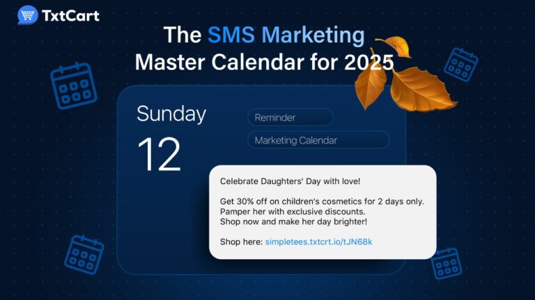 sms marketing master calendar