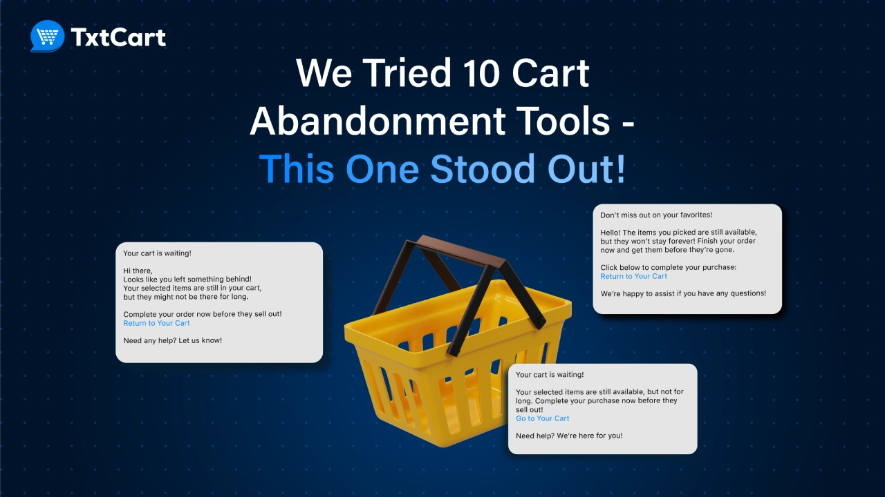 cart abandonment tools