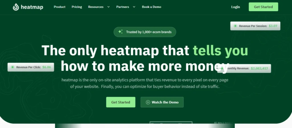 heatmap homepage