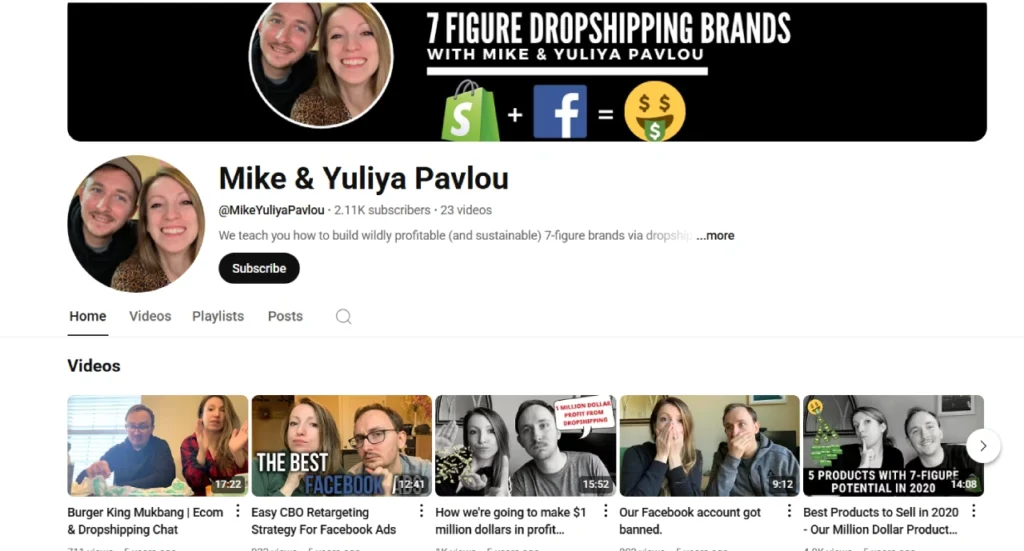 mike and yuliya youtube channel